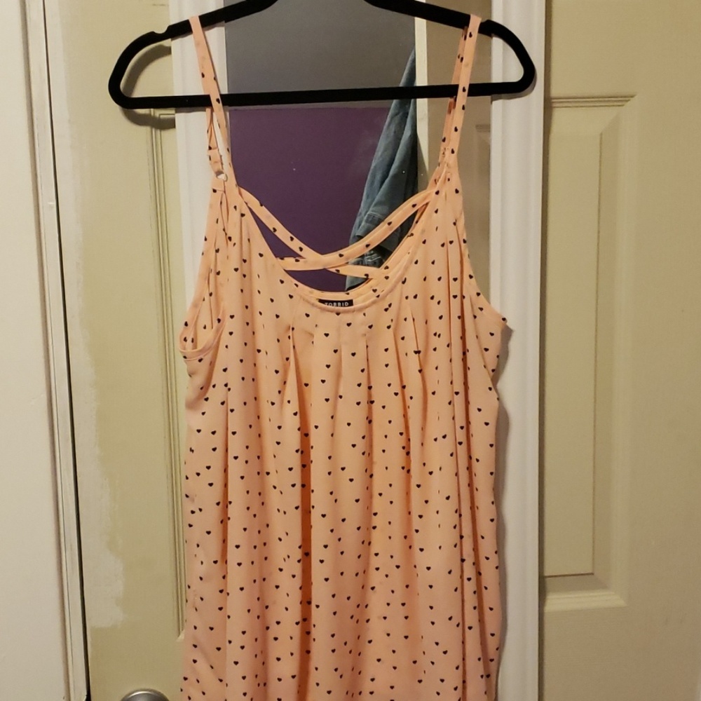 Torrid blousy tank